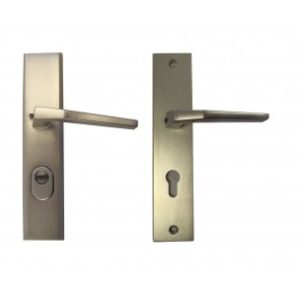 Poignée blindée double béquille DIECKMANN 8602 Champagne